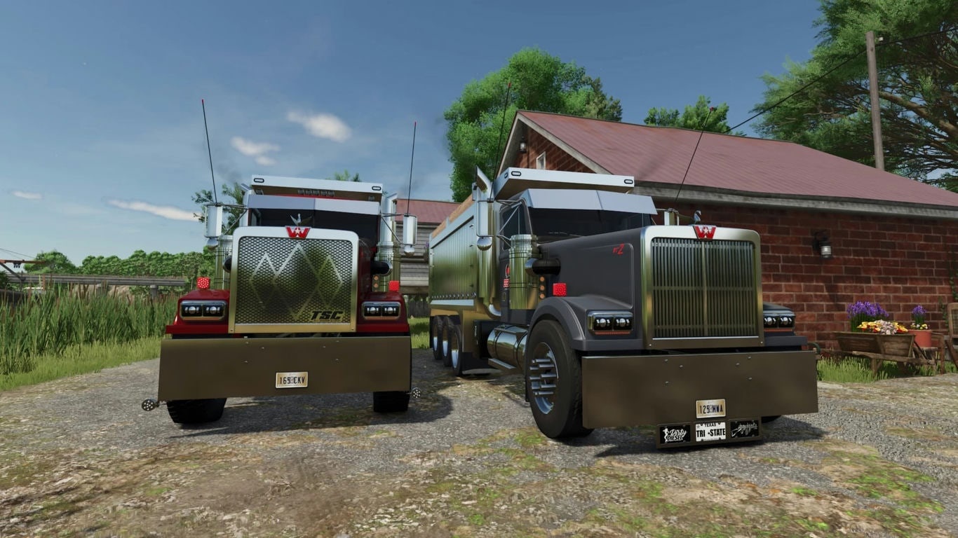 МОД 1990 Western Star 4964 Tri-Axle v1.4.0.0 (1.20.x) ДЛЯ FARMING SIMULATOR 2025