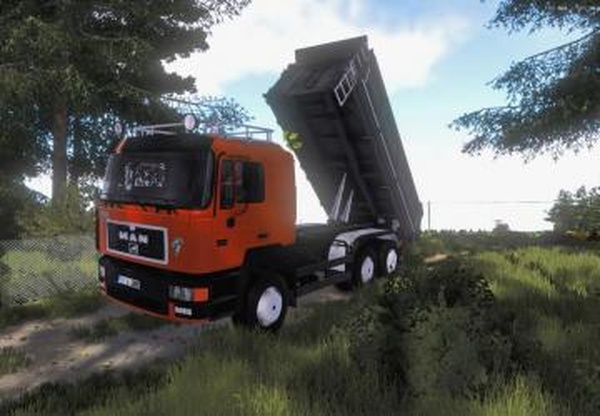 Мод MAN F2000 / MAN 19.372 версия 1.0.0.0 для Farming Simulator 2025
