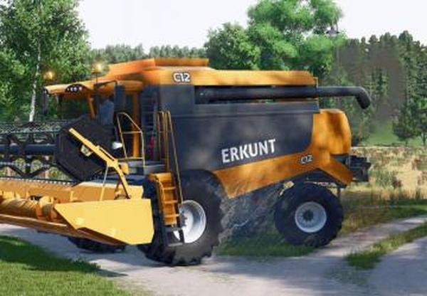 Мод Erkunt Combine Harvester версия 1.0.0.0 для Farming Simulator 2025
