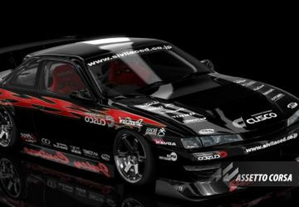 Мод Sivilaced S14 Kouki (BNSPORTS) версия 1.0 для Assetto Corsa