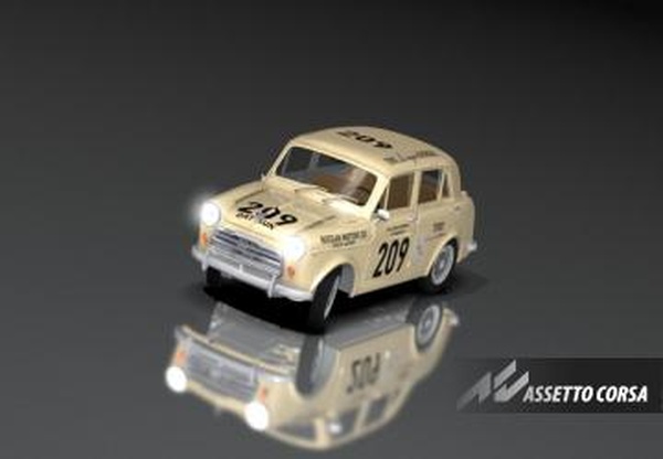 Мод Datsun 1000 Sedan serie 210 версия 2.0 для Assetto Corsa