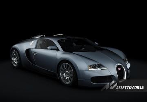 Мод Bugatti Veyron 16.4 версия 1.0.1 для Assetto Corsa