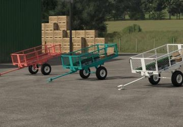 Мод ATV Dump Cart версия 1.1.0.0 для Farming Simulator 2025
