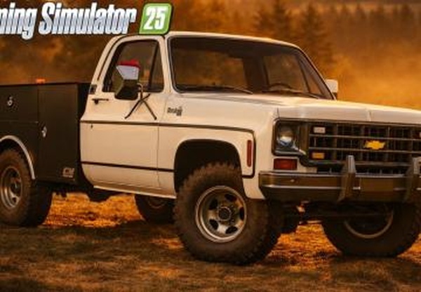 Мод 1978 Chevrolet K10 Service Truck версия 1.0.0.0 для Farming Simulator 2025