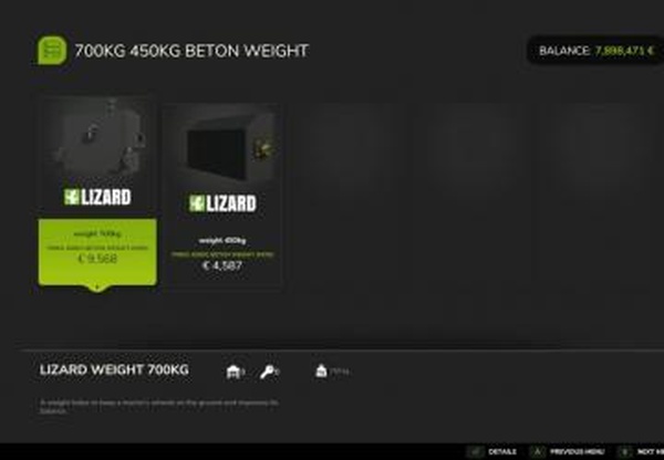 Мод Homemade 1150kg weight версия 1.0.0.1 для Farming Simulator 2025