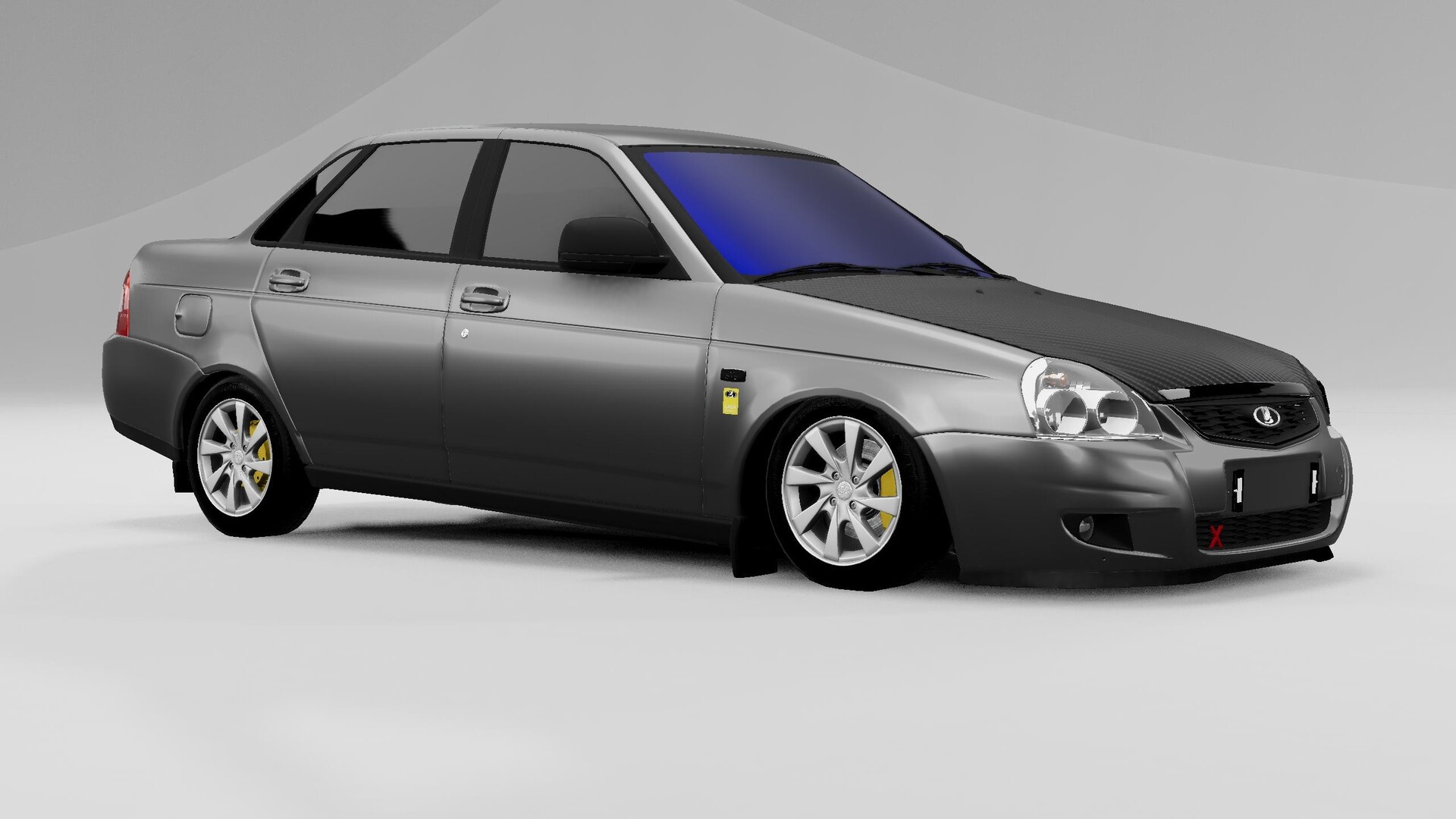 Мод Lada Priora Sport v1.0 (0.38.x) ДЛЯ BEAMNG.DRIVE