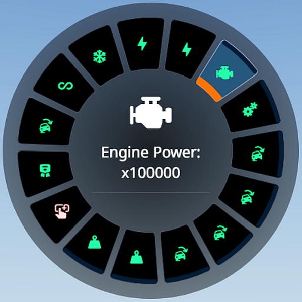 Мод Radial Cheat Menu v1.2.0 (0.38.x) ДЛЯ BEAMNG.DRIVE
