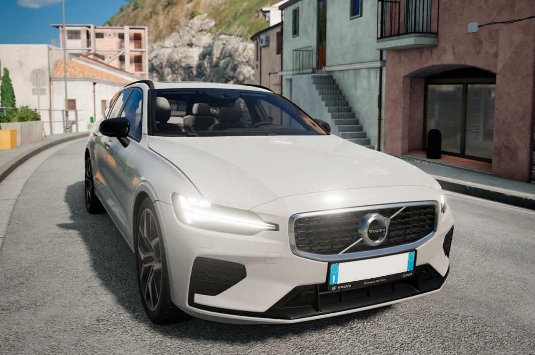 Мод Volvo V60 (II) v1.0 (0.38.x) ДЛЯ BEAMNG.DRIVE
