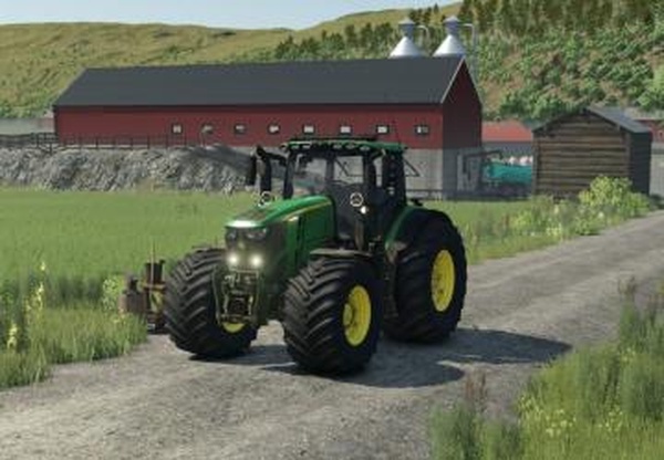 Мод John Deere 6R Extra Large Frame Edit версия 1.0.0.0 для Farming Simulator 2025