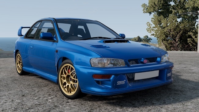 Мод Subaru Impreza 1992-2001 v0.1.3 Revamp (0.38.x) ДЛЯ BEAMNG.DRIVE