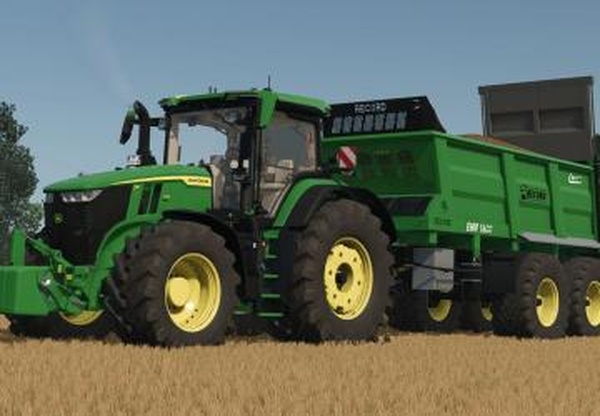 Мод John Deere 7R Series 2020 версия 1.0.0.0 для Farming Simulator 2025