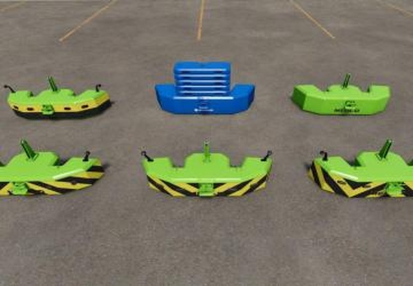 Мод Weights Merlo Pack версия 1.0.0.0 для Farming Simulator 2025