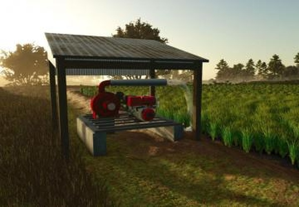 Мод Custom Rice Fields BR версия 1.0.0.0 для Farming Simulator 2025