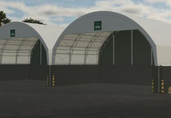 Мод Rudolf Hoermann Round Storage Hall версия 1.1.0.0 для Farming Simulator 2025