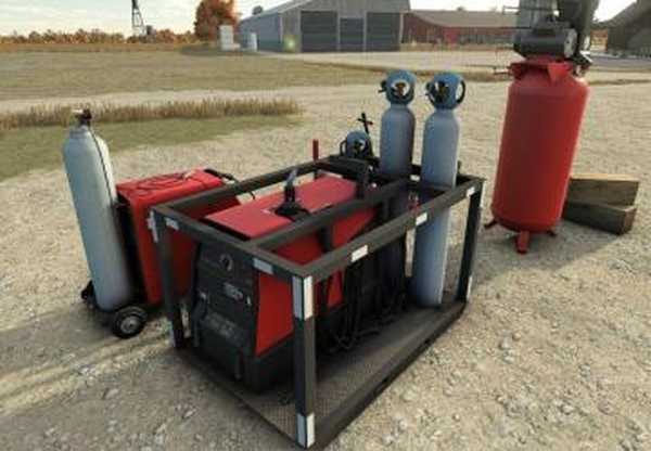 Мод Field Service Decorations Pack версия 1.0.0.0 для Farming Simulator 2025