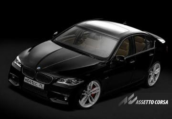 Мод BMW M5 f10 520D (Realistic) версия Realistic для Assetto Corsa