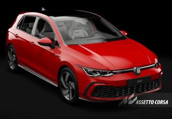 Мод Volkswagen Golf GTI 2021 версия VERSION 1 для Assetto Corsa