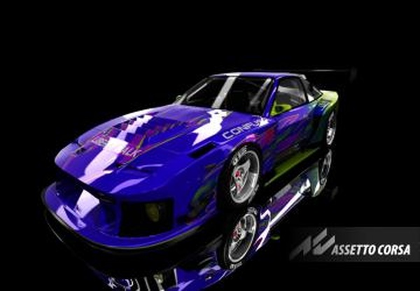 Мод NIssan 180SX LBWK 26B RevinRynaou 2026 версия 1.0 для Assetto Corsa