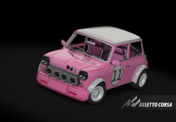 Мод Austin Mini Race версия 1.0 для Assetto Corsa
