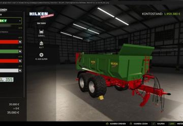 Мод Hilken BM 5000 версия 1.0.0.0 для Farming Simulator 2025