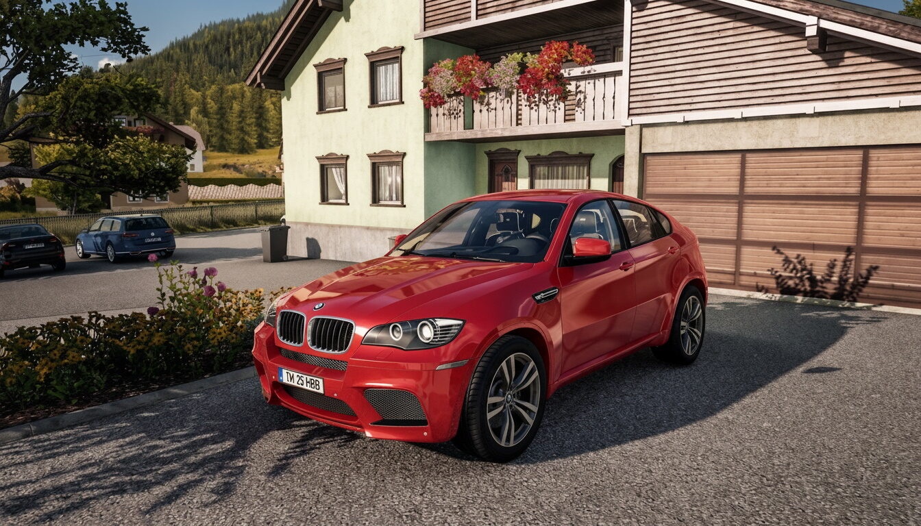 МОД BMW X6 M 2010 v3.3 ДЛЯ EURO TRUCK SIMULATOR 2