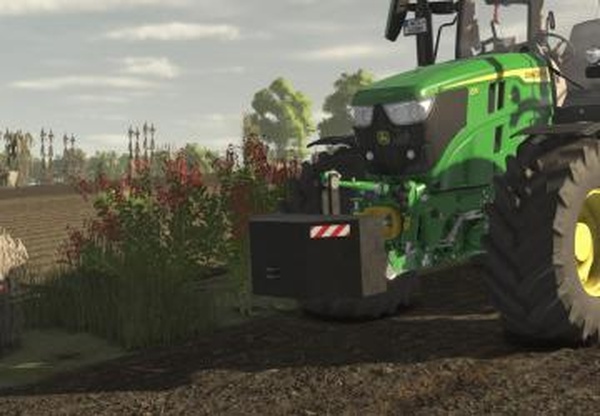 Мод Front weight 1250kg версия 1.0.0.0 для Farming Simulator 2025