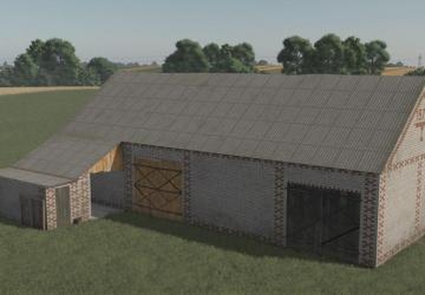 Мод Red/White Brick Buildings версия 1.0.0.0 для Farming Simulator 2025