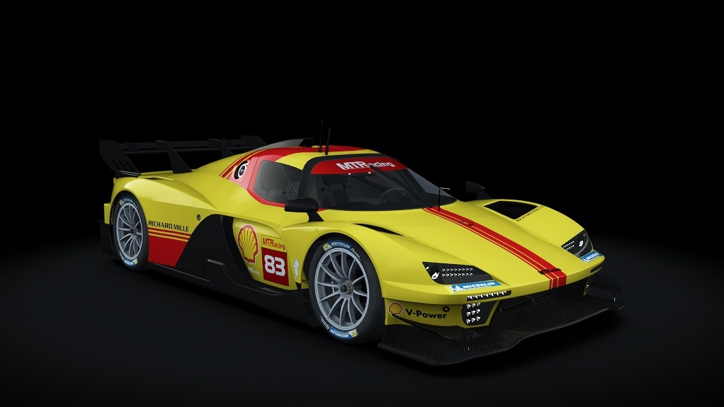 Мод MTRacing 496R v0.9 для Assetto Corsa