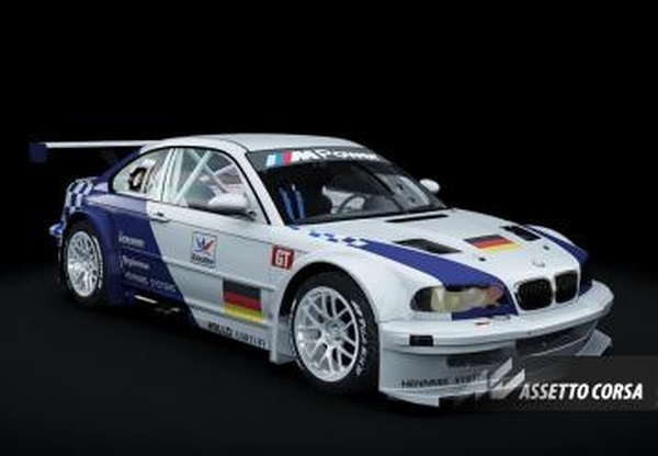 Мод BMW M3 GTR (E46) версия 1.0.1 для Assetto Corsa