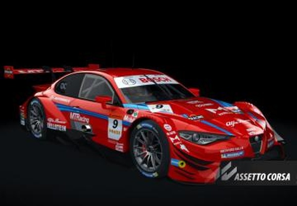 Мод Alfa Romeo Giulia Class 1 версия v0.5 для Assetto Corsa