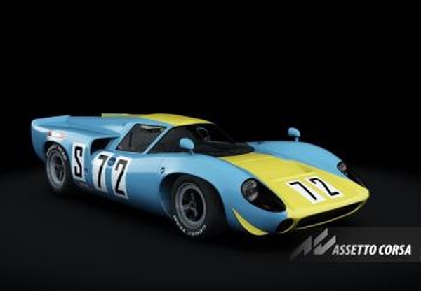 Мод WSC60 Lola T70 Mk3 GT версия 1.3 для Assetto Corsa