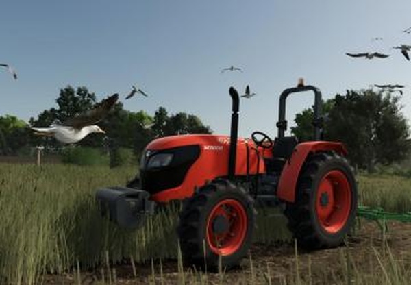 Мод Kubota M7060 & M5001 Pack версия 1.0.0.0 для Farming Simulator 2025