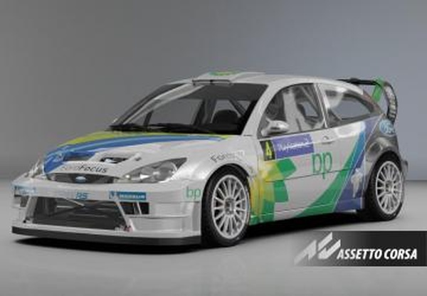Мод Kronos Simracing | 2004 Ford Focus Mk I RS WRC Blok v1.0 для Assetto Corsa
