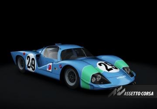 Мод WSC60 Matra M630 BRM версия 1.3 для Assetto Corsa