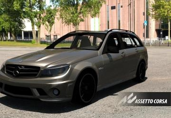 Мод Mercedes-Benz C63 версия 1.0 для Assetto Corsa
