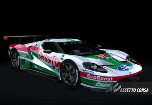 Мод Ford GT GTLM версия 1.0 для Assetto Corsa