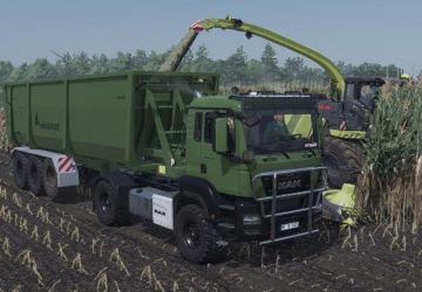 Мод Annaburger Schubmax 34.17 Semitrailer версия 1.0.0.0 для Farming Simulator 2025