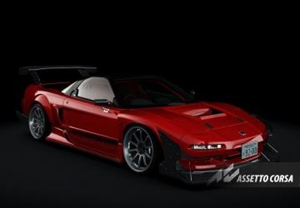 Мод Honda NSX NA1 Type R Kakimoto Racing Signal v1.0.1 для Assetto Corsa