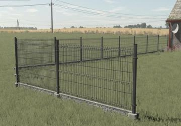 Мод Panel Fence версия 1.0.0.0 для Farming Simulator 2025