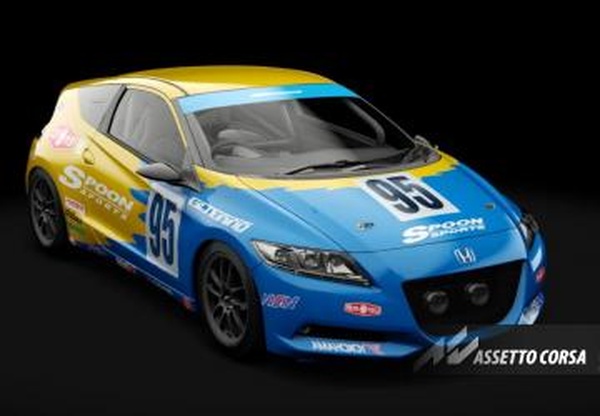 Мод Honda CRZ SPOON 25 Hours of Thunderhill версия VERSION 1 для Assetto Corsa