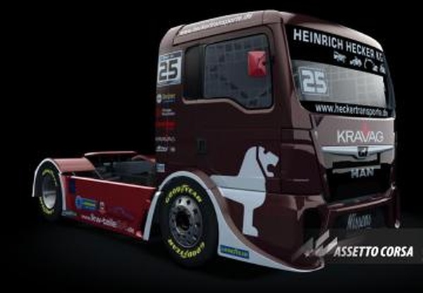 Мод FTRC MAN TGS-B версия 1.0 для Assetto Corsa