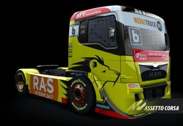 Мод FTRC MAN TGS-A версия 1.0 для Assetto Corsa