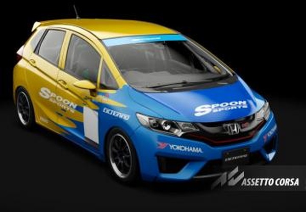 Мод Honda Fit 2015 Spoon Sports версия VERSION 1 для Assetto Corsa