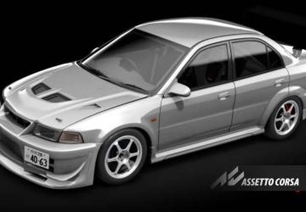 Мод RBMS Mitsubishi Lancer Evolution VI(CP9A) GP Sports v1.0 для Assetto Corsa