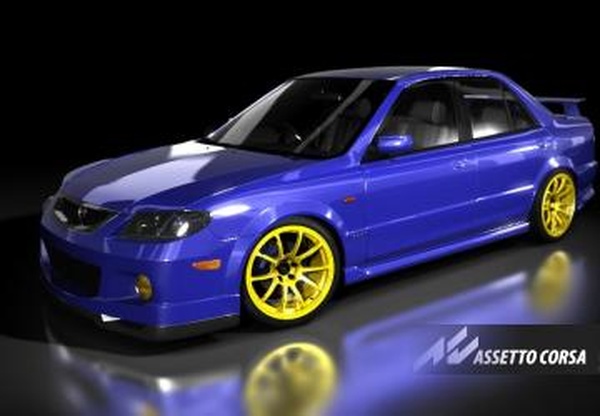 Мод Mazdaspeed Familia Retuned версия 1.5 для Assetto Corsa