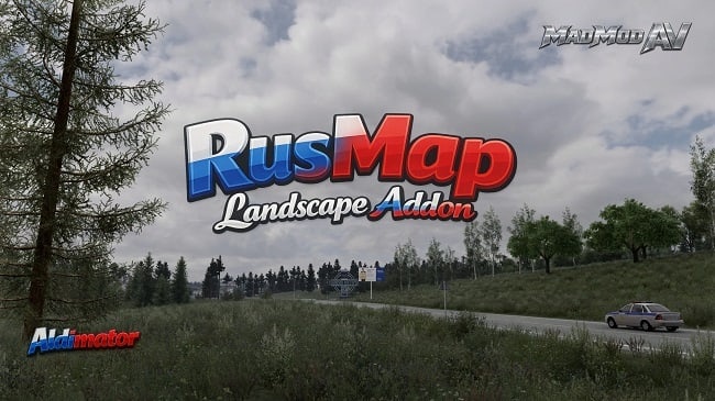 МОД RusMap Landscapе Addon v1.1 ДЛЯ EURO TRUCK SIMULATOR 2