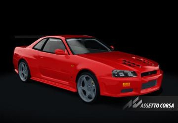 Мод Nissan Skyline GTR R34 Drift Version версия 1.0 для Assetto Corsa
