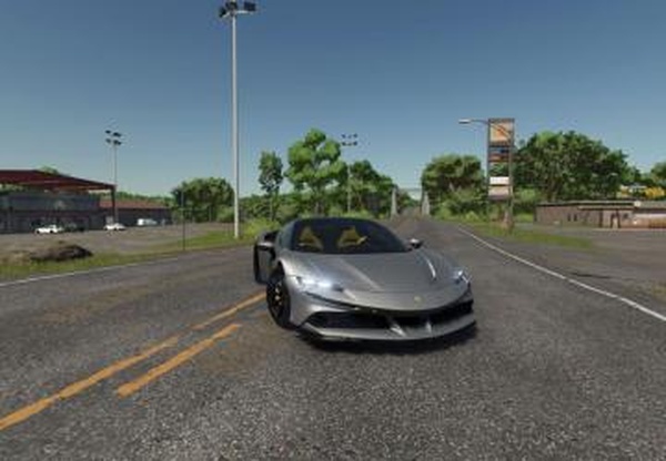 Мод Ferrari SF90 Stradale версия 1.0.0.0 для Farming Simulator 2025