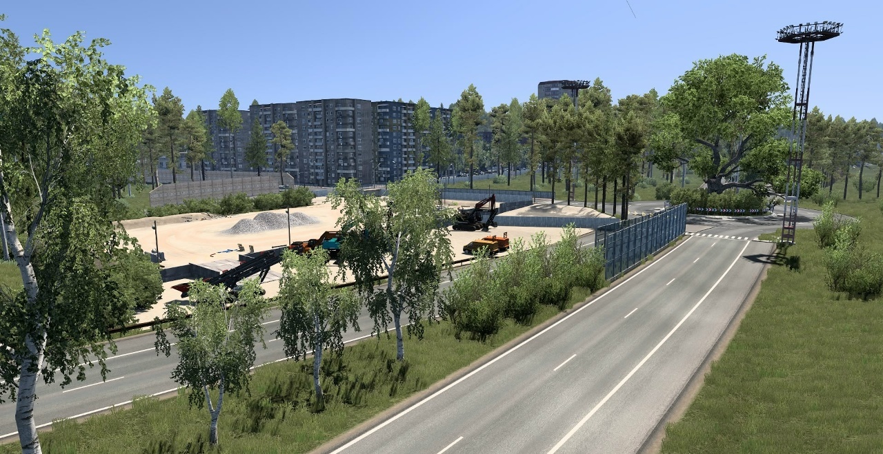 МОД New Russia Map v1.1.93 ДЛЯ EURO TRUCK SIMULATOR 2