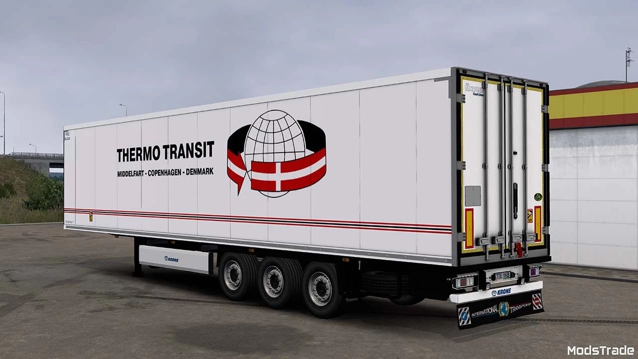 МОД Krone SDR Cool Liner v5.0 ДЛЯ EURO TRUCK SIMULATOR 2